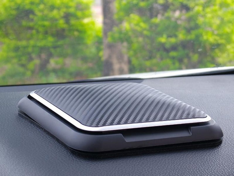 Dashboard Cell Phone Holder for Car, Car Phone Stand Rack Support, Silicone Car Carousel 2