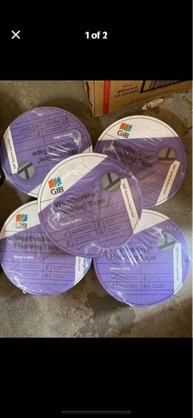 Gib weatherline flashing tapes 30mm x 30m Carousel 1