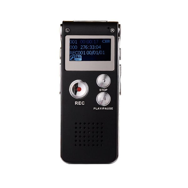 32GB High-Quality Digital Voice Recorder Intelligent Voice Recorder Recording Pe Carousel 1