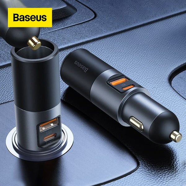 120W Car Charger QC 3.0 PD 3.0 USB Phone Car Charger Carousel 1