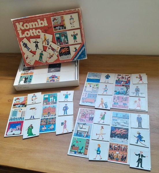 KOMBI LOTTO by Ravensburger {1973 RARE} Carousel 2