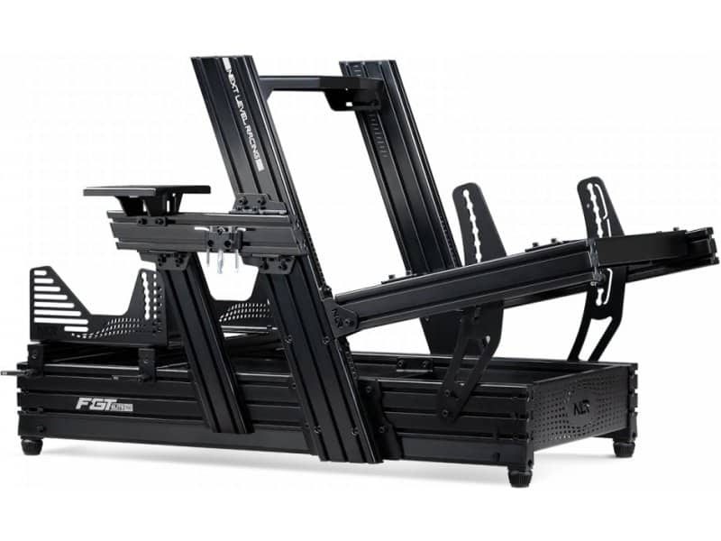 NEXT LEVEL RACING- F-GT 160 Cockpit- Wheel Plate Edition - Black Carousel 1