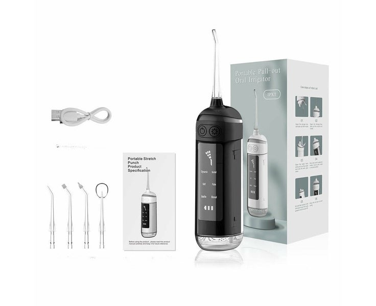 Stretch Oral Irrigator Intelligent Portable Dental Water Jet Flosser Teeth Clean Carousel 1
