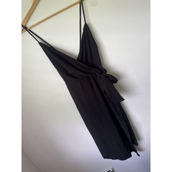 Brand New Tussah Wrap Illusion Dress Size 12 Carousel 1