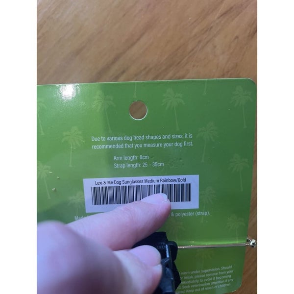 Lexi & Me Dog Sunglasses - Size M Carousel 2