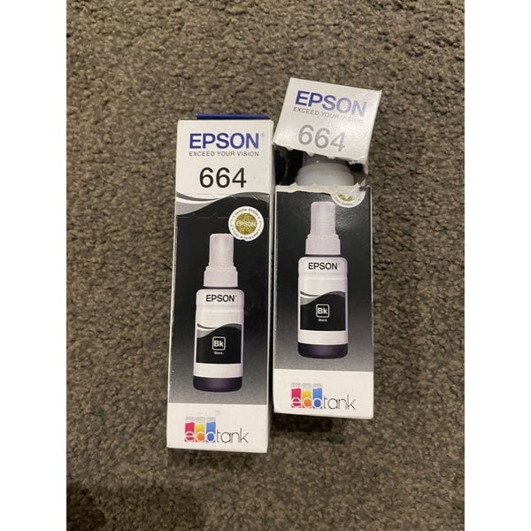 2x Genuine Epson 664 Black Toners BB 2026 Carousel 1