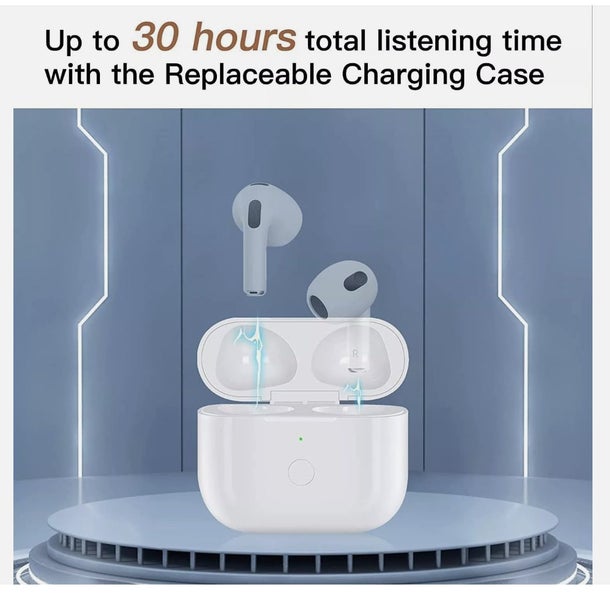 for Airpods 3rd Gen Charging Case, Wireless Charing Case Replacement Carousel 7