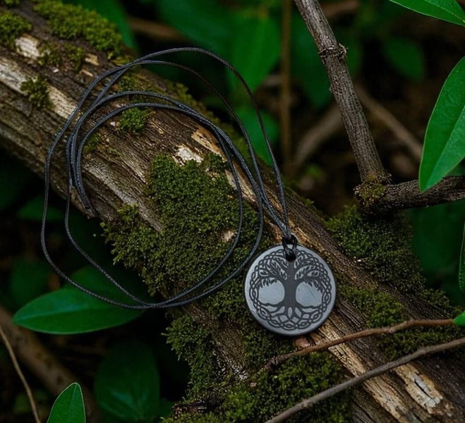SHUNGITE CELTIC TREE OF LIFE | Life Itself | Flow of Energy | Grounding | Earth64043474749569110