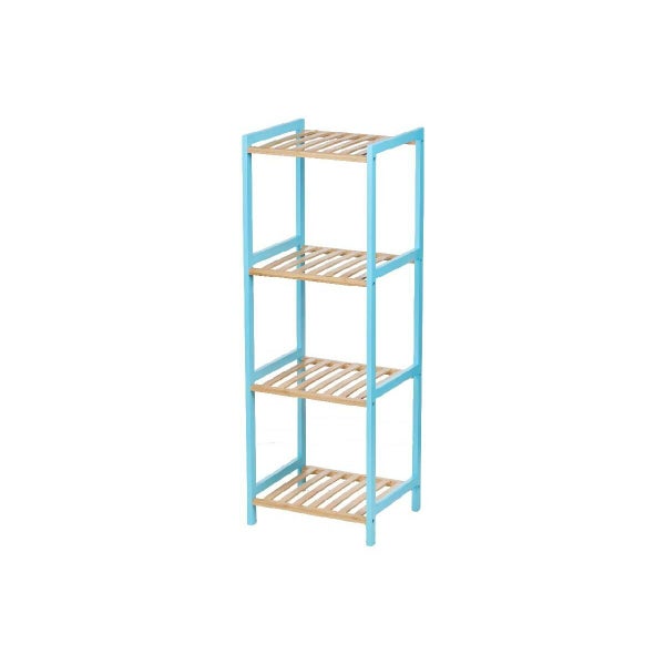 Bathroom Shelves By Berilo Wr55034462 Blue Natural 35 X 30 X 100 Cm Carousel 1