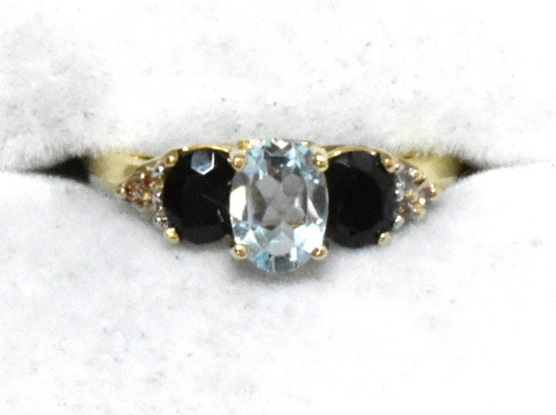 10ct Multi stone Dress Ring size M valued $1.250.- Carousel 2