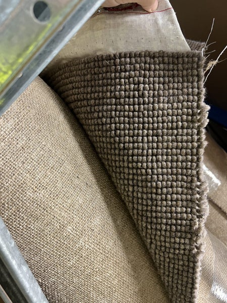 100% Felted Wool, 6.6m x 3.6m Carpet End Piece Profile "Tor" 60oz636168378248981124