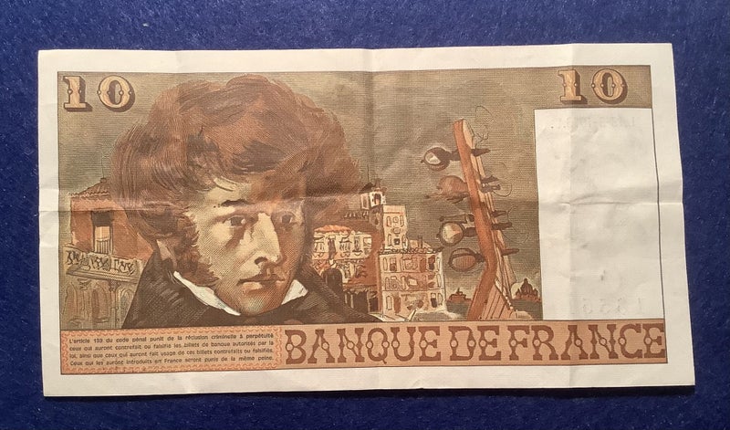 France 1975 10 Franc note Carousel 2