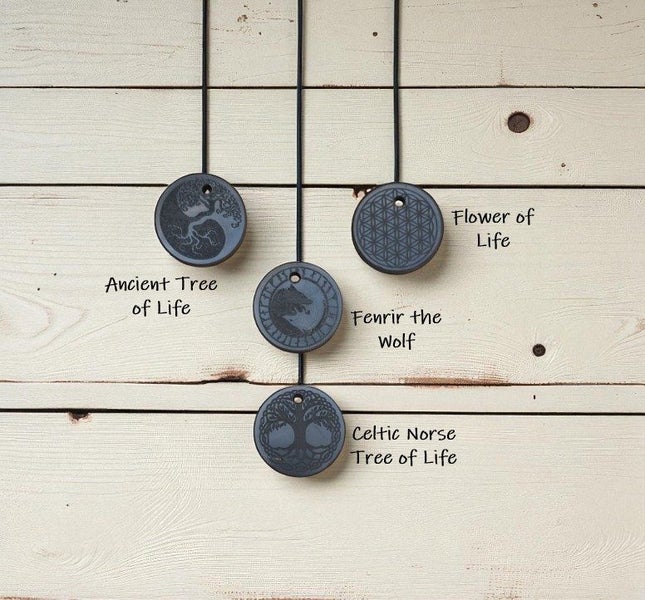 SHUNGITE CELTIC TREE OF LIFE | Life Itself | Flow of Energy | Grounding | Earth64043474749569114