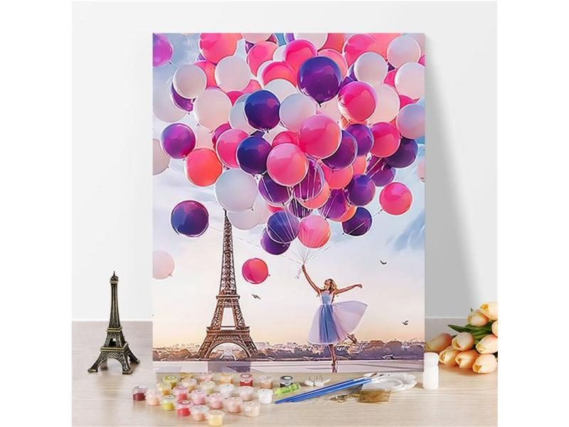 Fantasy Sky Paintings By Numbers DIY Oil Coloring Set Gift Drawing Canvas Decor Carousel 1