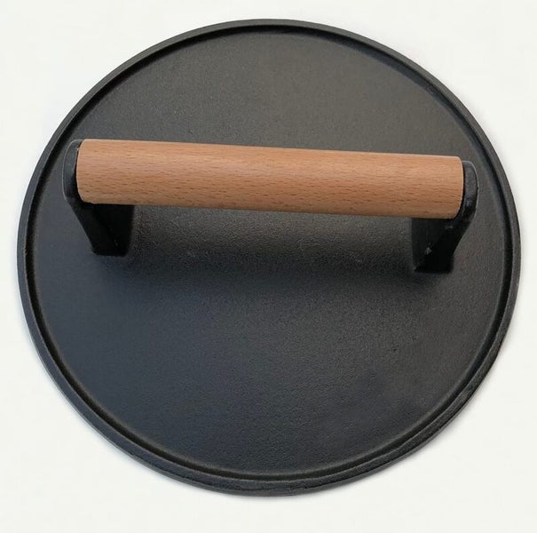 Cast Iron Grill Press Burger Bacon Steaks Carousel 2