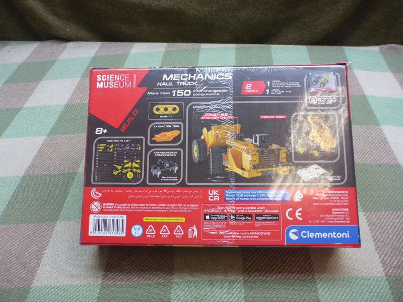 Unopened Clementoni Toys Science Museum Build Mechanics Haul Truck Toy Carousel 2