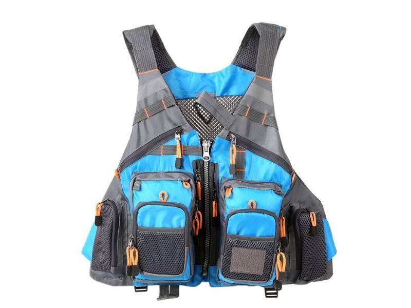 Outdoor Breathable Fishing Life Vest Superior Bearing Life Safety Jacket Carousel 1
