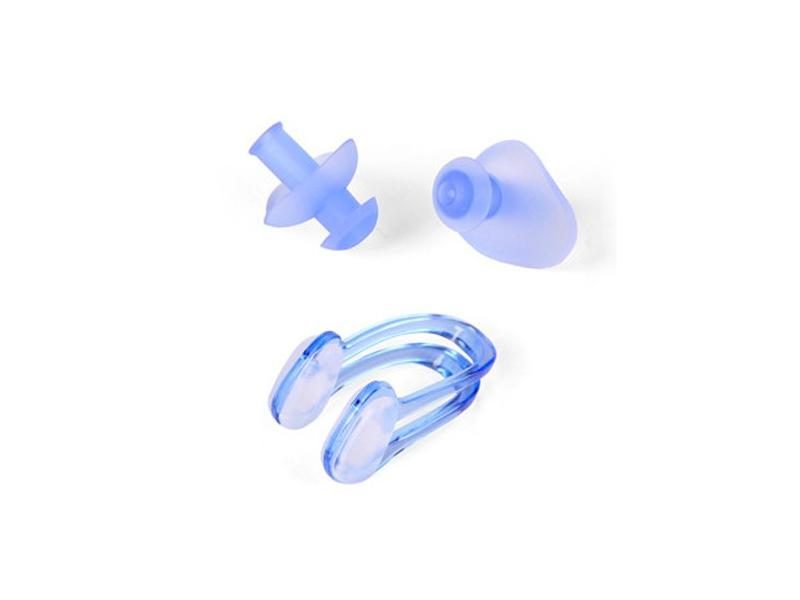 Soft And Silicone Swimming Earplugs Nose Clip Adult Swimmers Diving H797 Carousel 1
