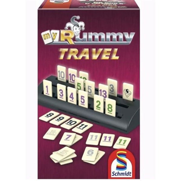 Schmidt My Rummy Travel Board Game Carousel 1