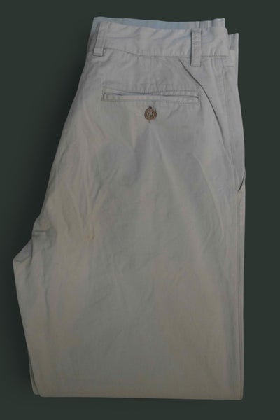 Ermenegildo Zegna - Mens Cream Chinos Carousel 12