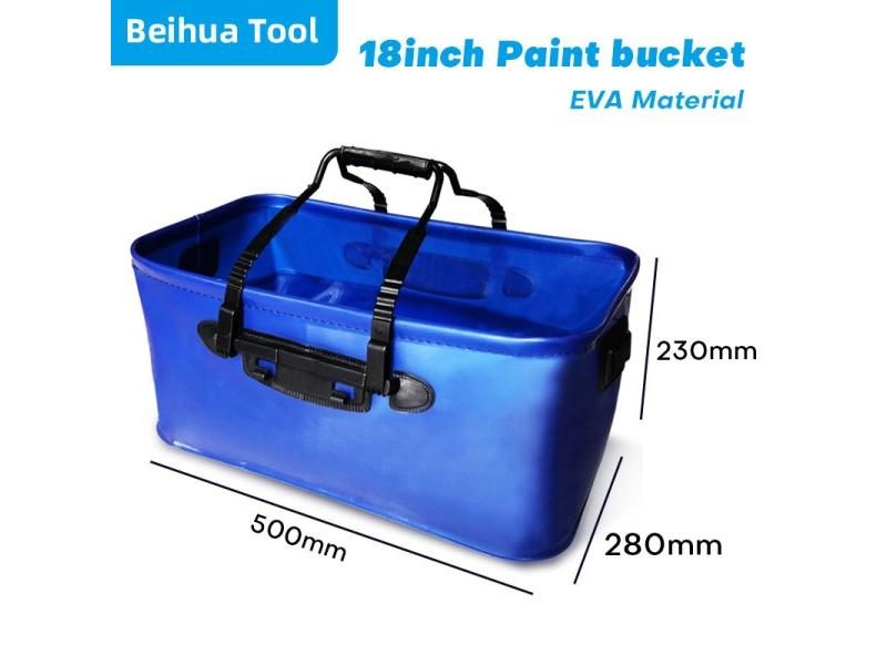 18inch Paint Bucket Paint Roller Tray EVA Bath Paint Moisturizing Paint Tray Carousel 1