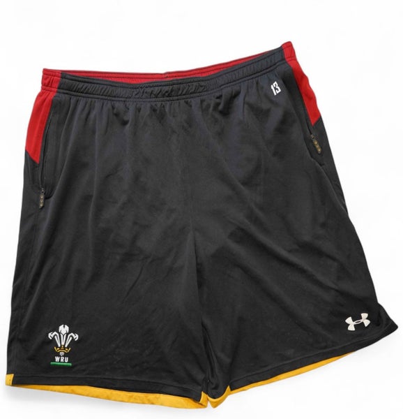 Welsh Rugby Union Team Long Shorts- XXL - Original (New)636169941163531118