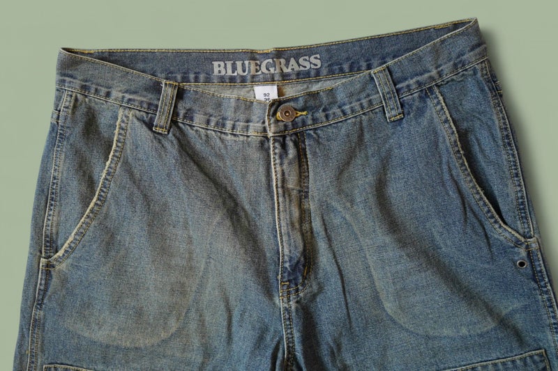 Retro Target 'BlueGrass' Denim Shorts63616994109699114
