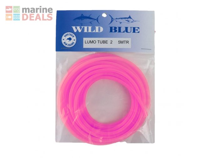 Wild Blue Tackle Lumo Tube Pink 5m 2mm Carousel 1