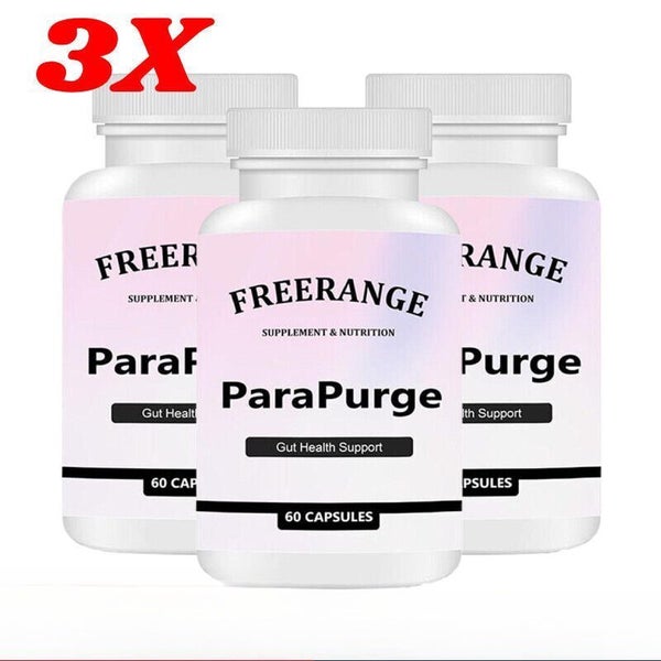 3X ParaPurge Gut Cleanse - Gut and Colon Support Supplement 180 Capsules Carousel 1