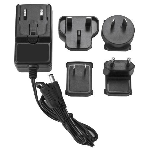 StarTech.com SVA12M2NEUA Replacement 12V Power Adapter 12V - 2A - M-Type Barrel Carousel 1