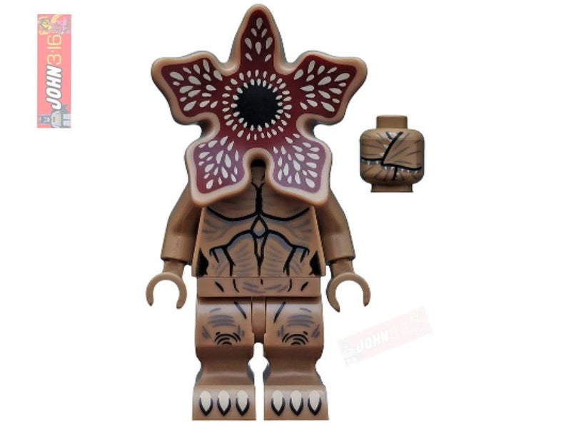 AWESOME RARE STRANGER THINGS LEGO MINIFIGURE - DEMOGORGON + BONUS CLAWS Carousel 2