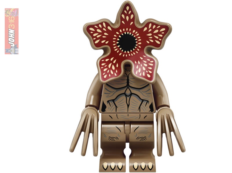 AWESOME RARE STRANGER THINGS LEGO MINIFIGURE - DEMOGORGON + BONUS CLAWS Carousel 1