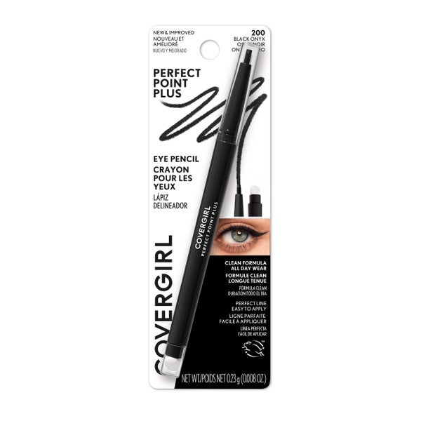 Covergirl Perfect Point Plus Eyeliner Pencil #200 Black Onyx 0.35g Carousel 1