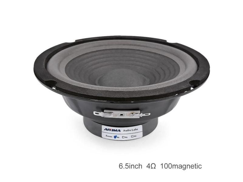 AIYIMA 6.5 Inch 150W Midrange Bass Speaker 4 Ohm/8 Ohm Card Package Subwoofer Carousel 1
