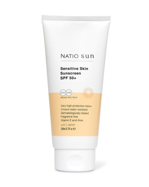 Natio Sensitive Skin Sunscreen SPF 50+ Carousel 1