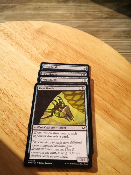 Virus Beetle, playset , Magic The Gathering, MTG, EOE, Carousel 1