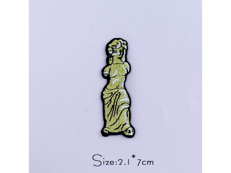 Funny Jesus Patch Dinosaur Embroidered Patches For Clothing DIY Iron On Patches Carousel 1