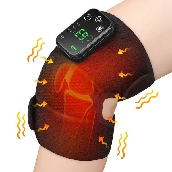 Heat & Vibration 3-in-1 Massager, Portable Wireless Massage Heating Pad (1PCS) Carousel 1