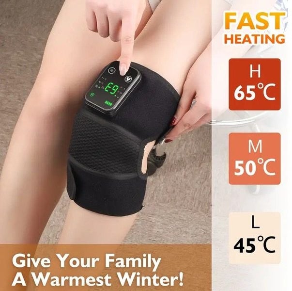 Heat & Vibration 3-in-1 Massager, Portable Wireless Massage Heating Pad (1PCS) Carousel 2