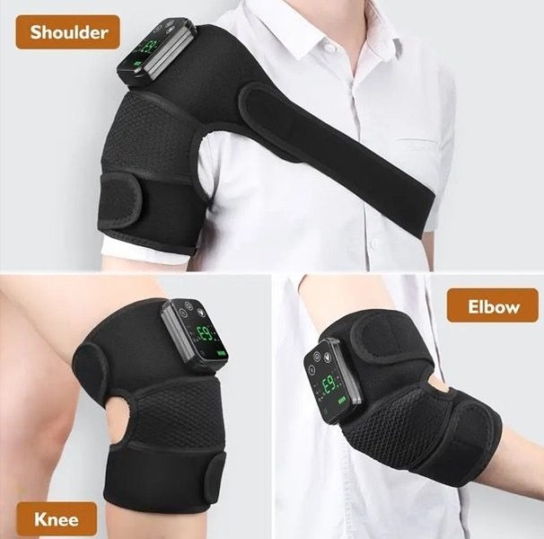 Heat & Vibration 3-in-1 Massager, Portable Wireless Massage Heating Pad (1PCS) Carousel 5