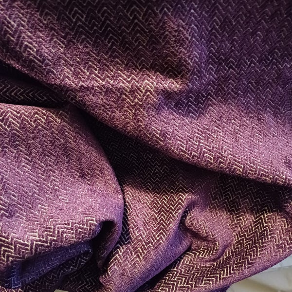 Purple Velvet Upholstery Fabric Carousel 2