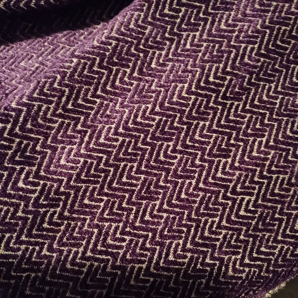 Purple Velvet Upholstery Fabric Carousel 1