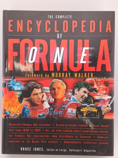 The Complete Encyclopedia of Formula One by Bruce Jones (editor)64304488757763110
