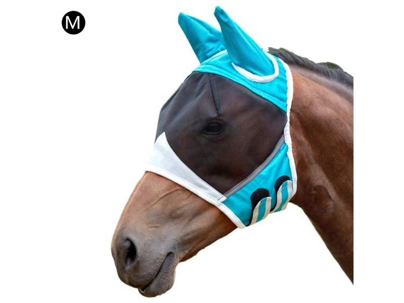 Horse Fly Mask Comfortable Breathable Horse Mask With Ear Anti Mosquito Horse Carousel 1