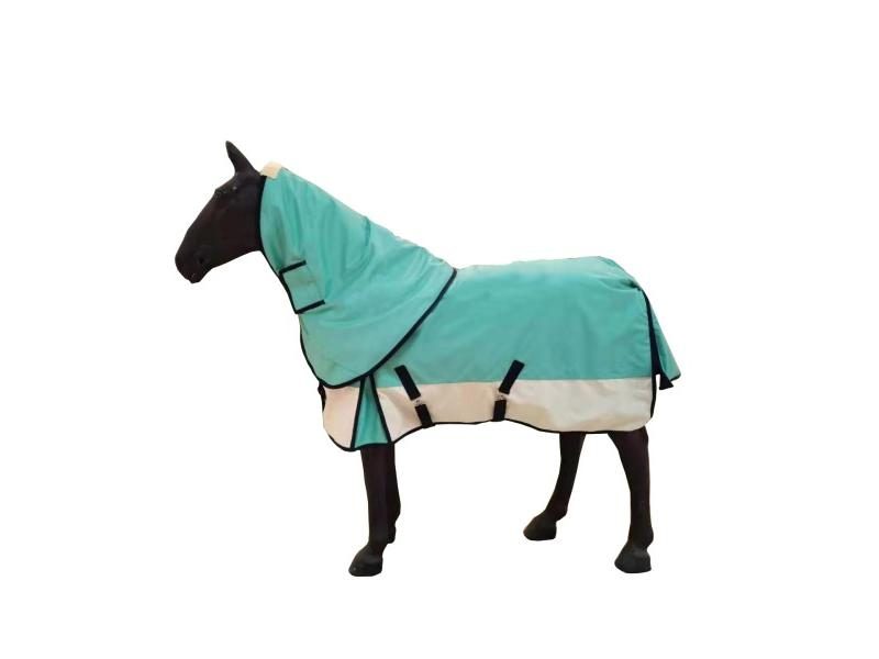 High-quality Horse Supplies Removable Neck Waterproof Velvet Warm Winter Thick Carousel 1