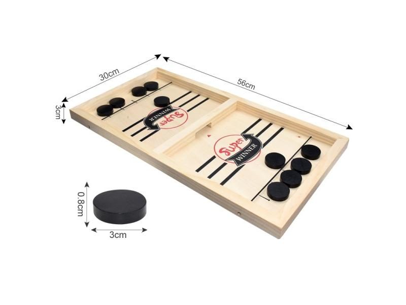 Table Fast Hockey Sling Puck Game Catapult Chess Toy For Children Carousel 1