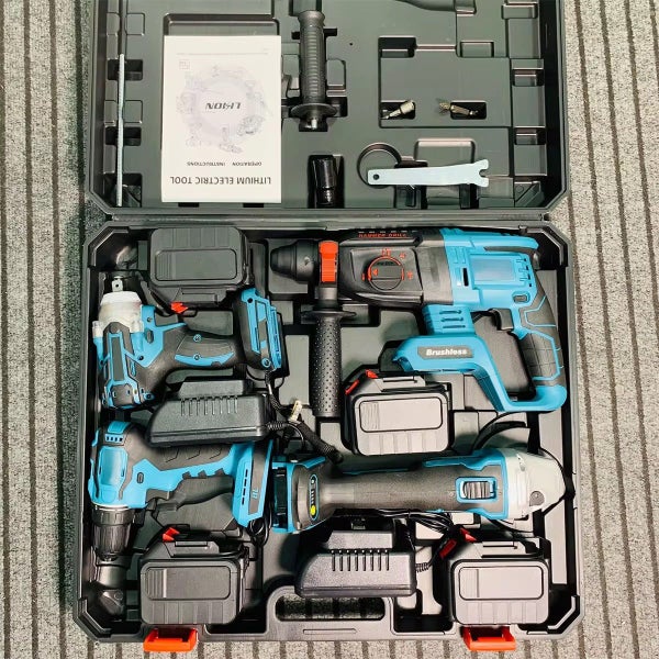 Cordless Electric Power Tools set Carousel 2