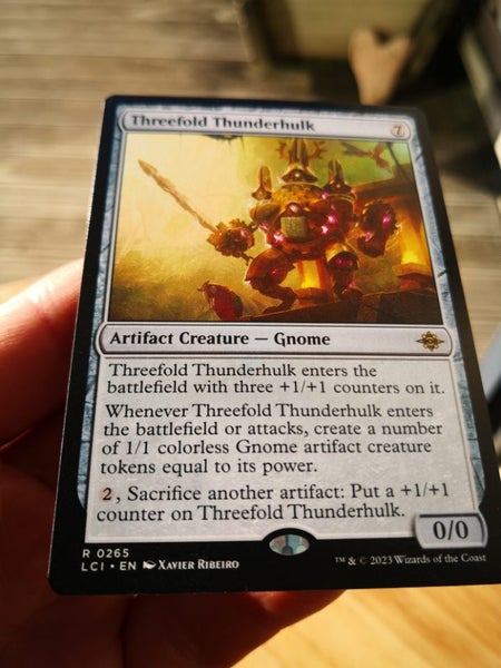 Threefold thunderhulk, Magic The Gathering, MTG, LCI, Carousel 1