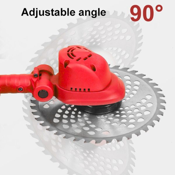 "9" Cordless rechargable Lawn Mower Carousel 2