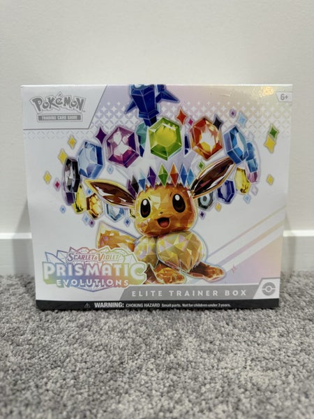 ***$1 Reserve Pokemon Prismatic Evolutions Sealed Elite Trainer Box ETB*** Carousel 1